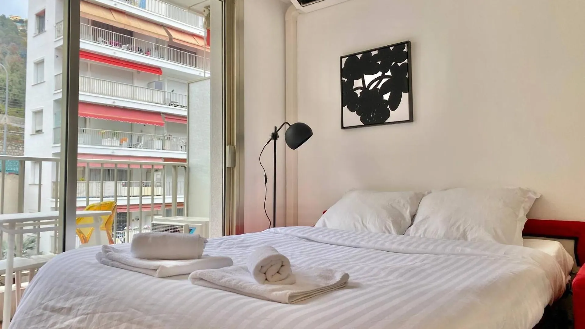 «Residence De La Plage» Calme, Neuf, Proche Centre Menton